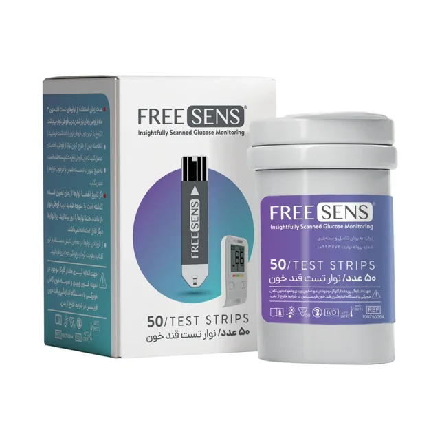نوار تست قند خون فری سینس FREE SENS